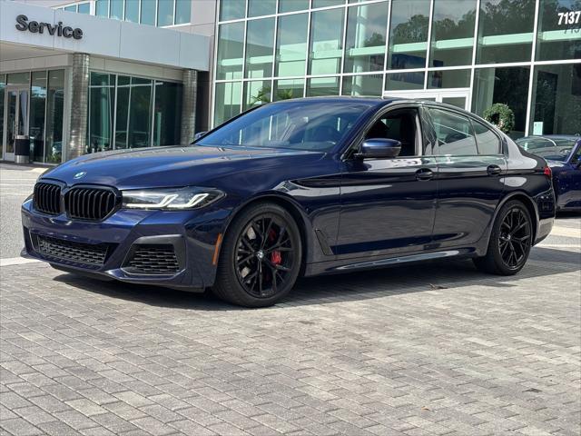 used 2022 BMW M550 car, priced at $53,000