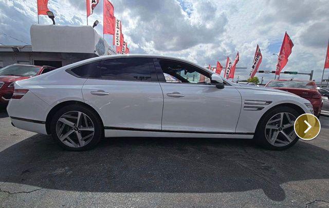 used 2024 Genesis G80 car, priced at $52,500