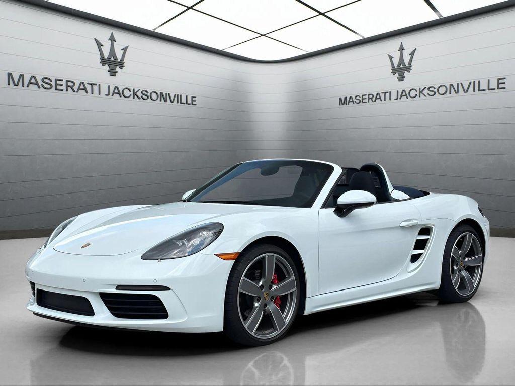 used 2024 Porsche 718 Boxster car, priced at $88,500