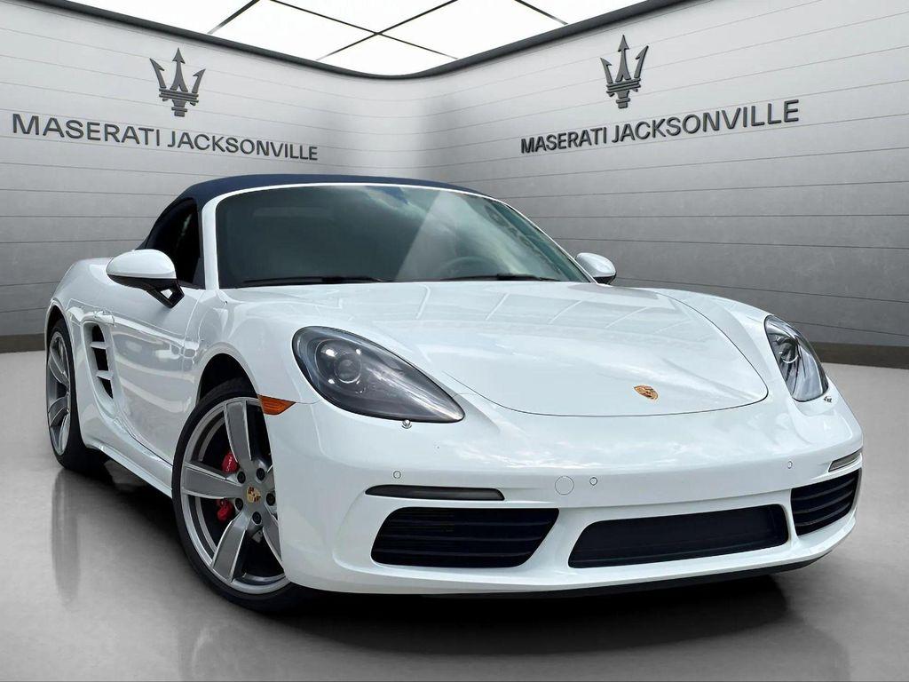 used 2024 Porsche 718 Boxster car, priced at $88,500