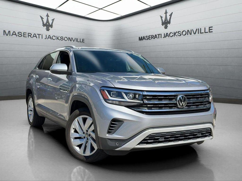 used 2021 Volkswagen Atlas Cross Sport car, priced at $21,200