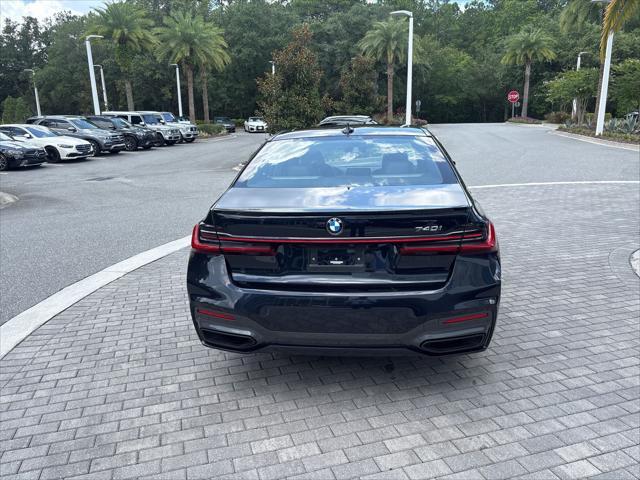 used 2022 BMW 740 car, priced at $50,500