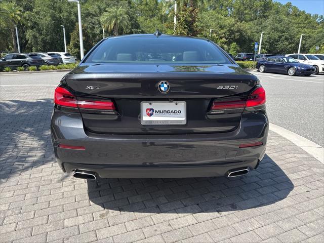 used 2022 BMW 530 car, priced at $36,100