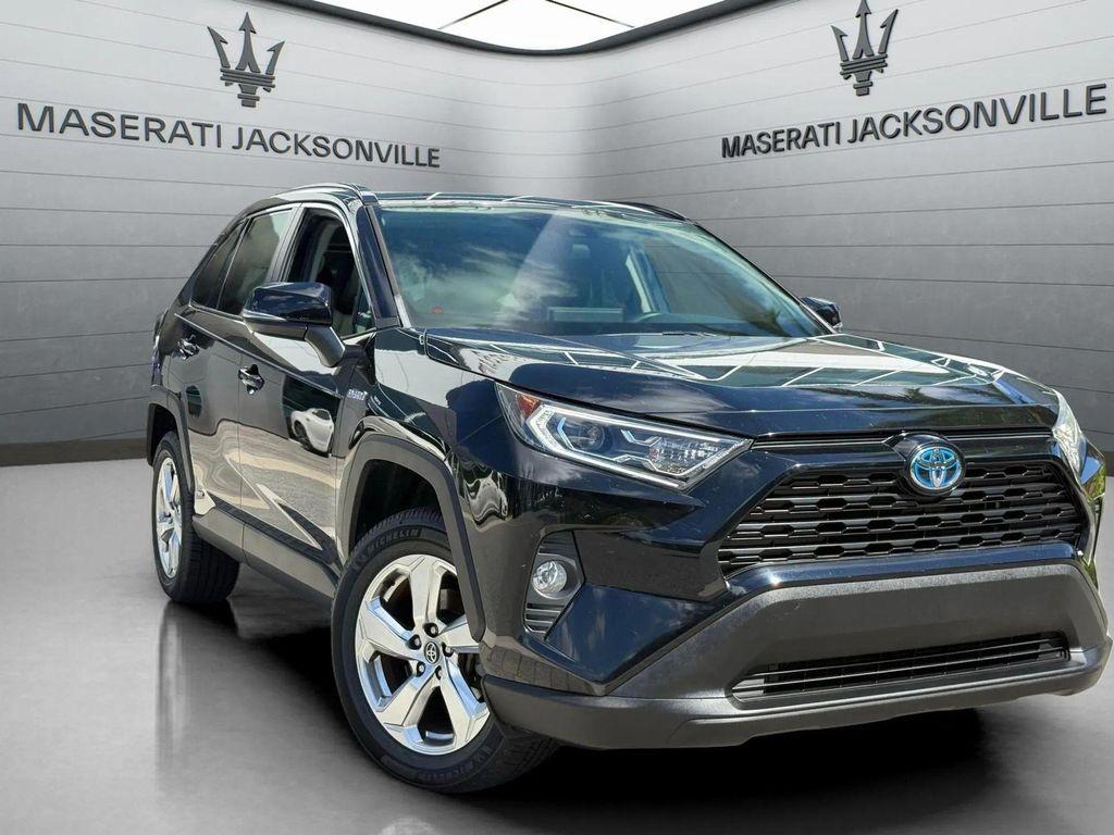 used 2021 Toyota RAV4 Hybrid car, priced at $27,500