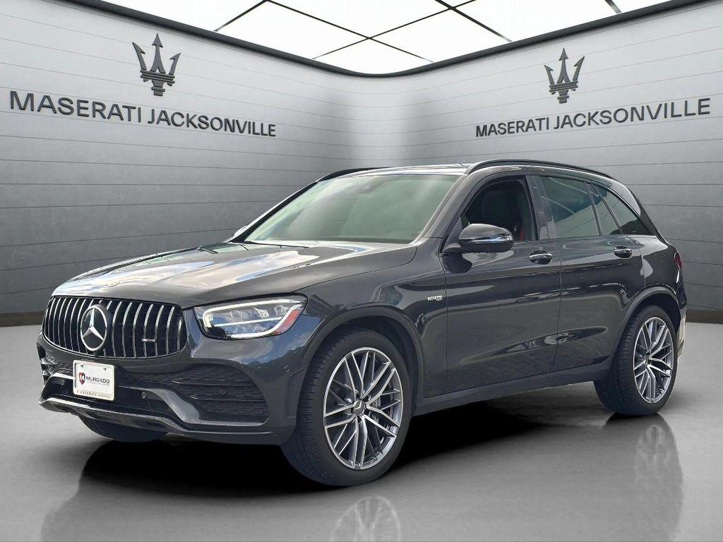 used 2021 Mercedes-Benz AMG GLC 43 car, priced at $38,500