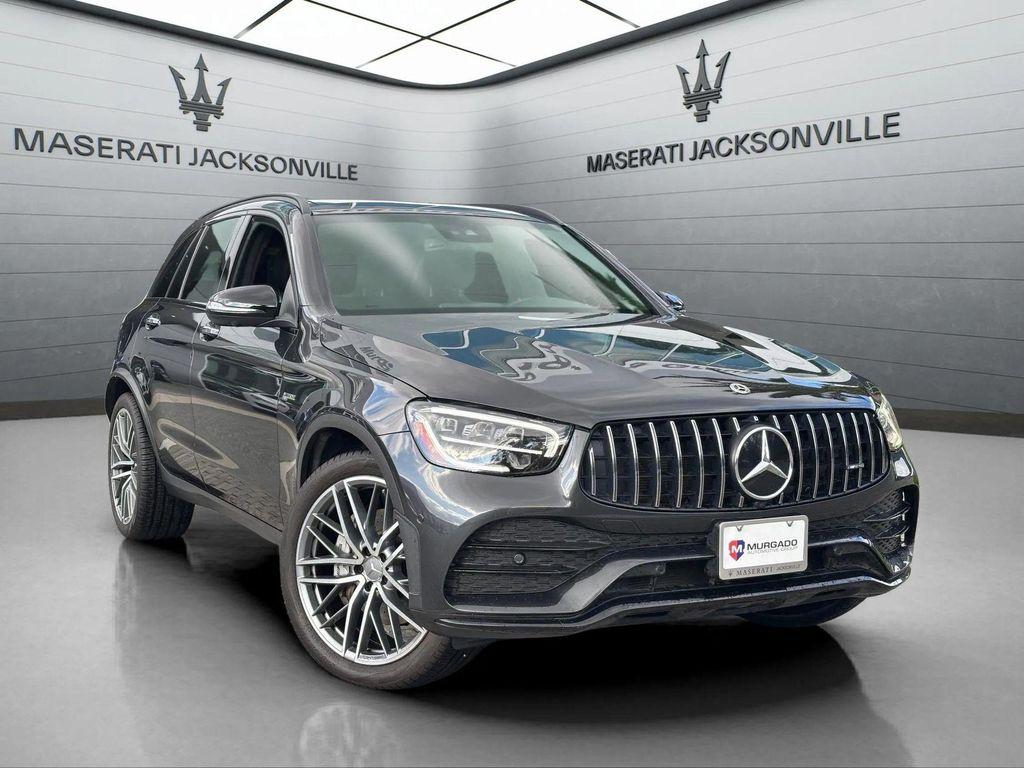 used 2021 Mercedes-Benz AMG GLC 43 car, priced at $38,500