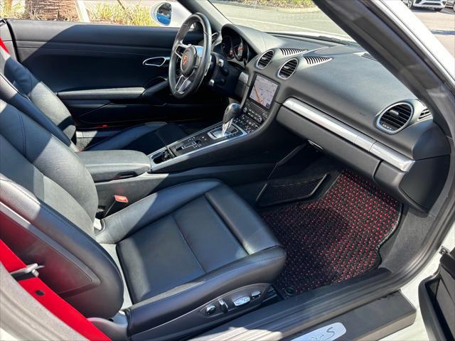 used 2018 Porsche 718 Boxster car, priced at $56,000