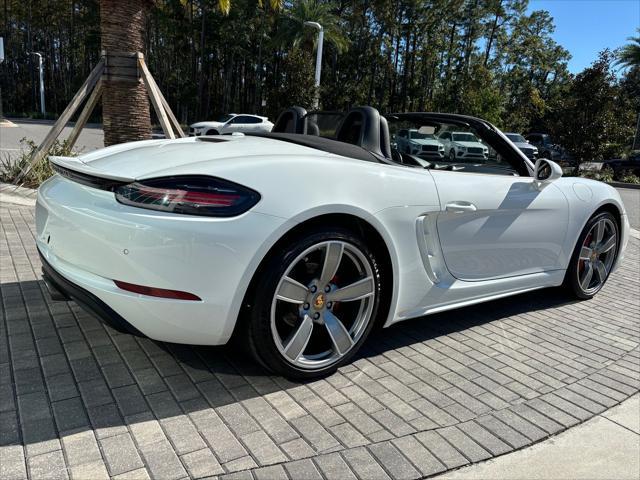 used 2018 Porsche 718 Boxster car, priced at $56,000