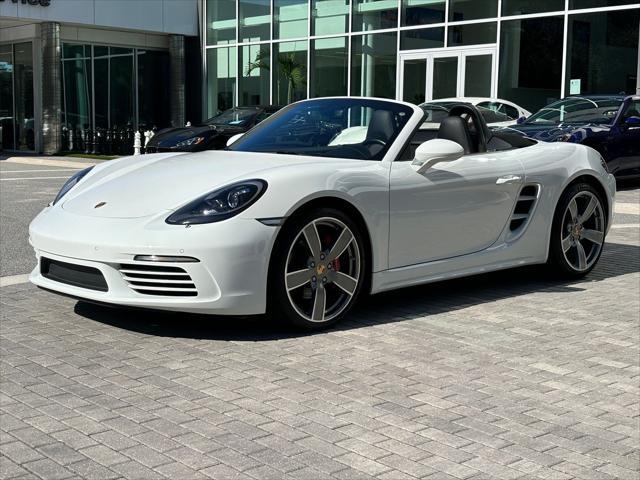 used 2018 Porsche 718 Boxster car, priced at $56,000