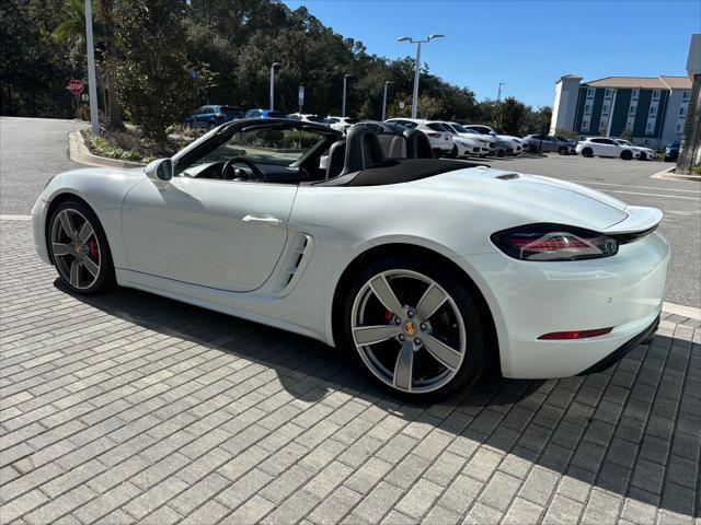 used 2018 Porsche 718 Boxster car, priced at $56,000