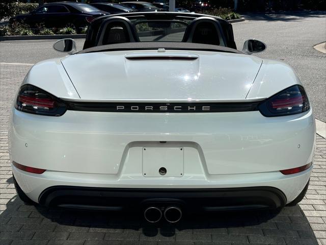 used 2018 Porsche 718 Boxster car, priced at $56,000