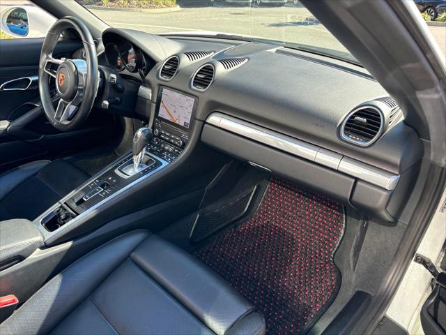 used 2018 Porsche 718 Boxster car, priced at $56,000