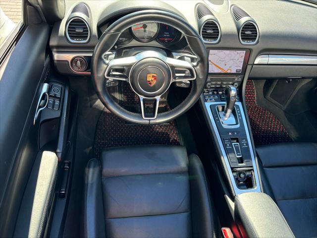 used 2018 Porsche 718 Boxster car, priced at $56,000