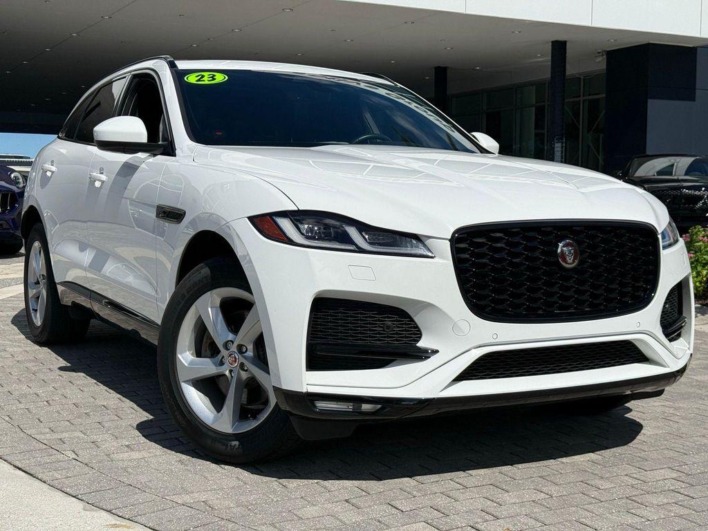 used 2023 Jaguar F-PACE car, priced at $34,000