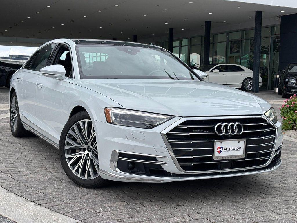 used 2021 Audi A8 car, priced at $40,000