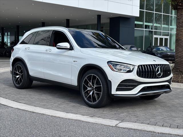 used 2021 Mercedes-Benz AMG GLC 43 car, priced at $43,999