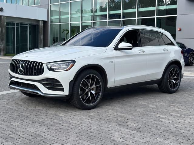 used 2021 Mercedes-Benz AMG GLC 43 car, priced at $43,999