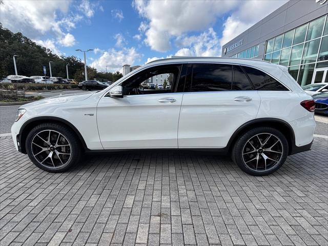 used 2021 Mercedes-Benz AMG GLC 43 car, priced at $43,999