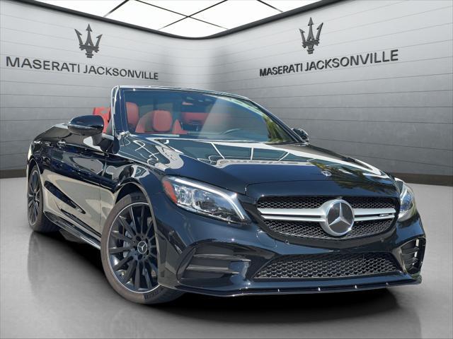 used 2020 Mercedes-Benz AMG C 43 car, priced at $45,000