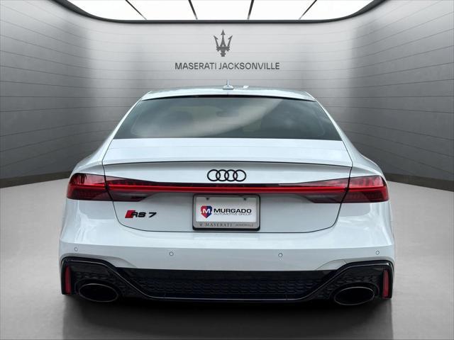 used 2021 Audi RS 7 car, priced at $82,000