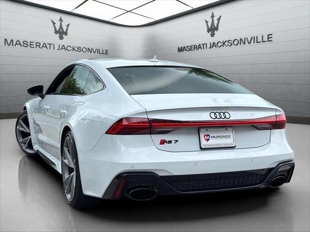 used 2021 Audi RS 7 car, priced at $82,000