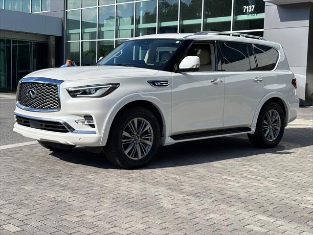 used 2022 INFINITI QX80 car, priced at $37,999