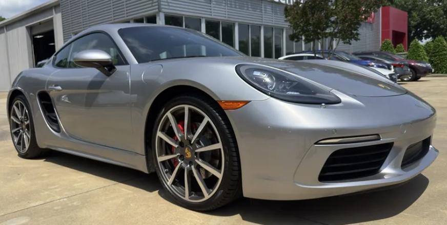 used 2018 Porsche 718 Cayman car, priced at $64,000