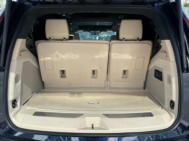 used 2023 Cadillac Escalade car, priced at $78,000