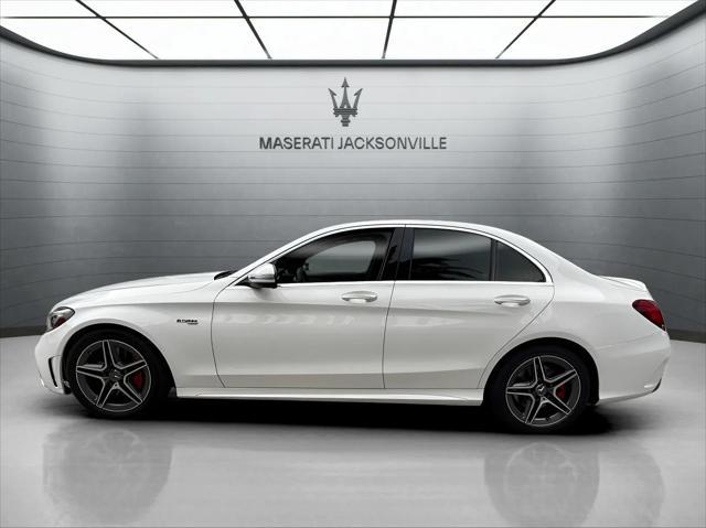 used 2020 Mercedes-Benz AMG C 43 car, priced at $34,400