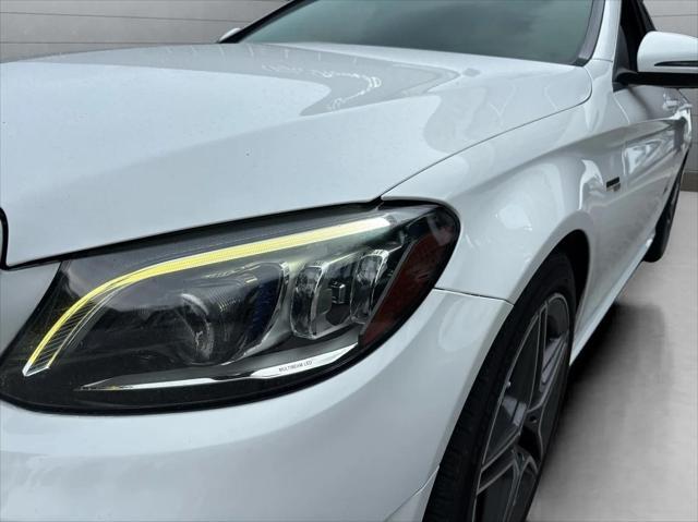 used 2020 Mercedes-Benz AMG C 43 car, priced at $34,400