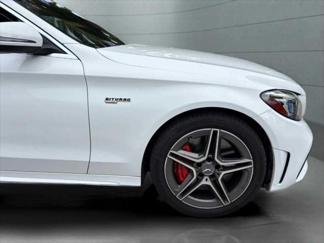 used 2020 Mercedes-Benz AMG C 43 car, priced at $34,400