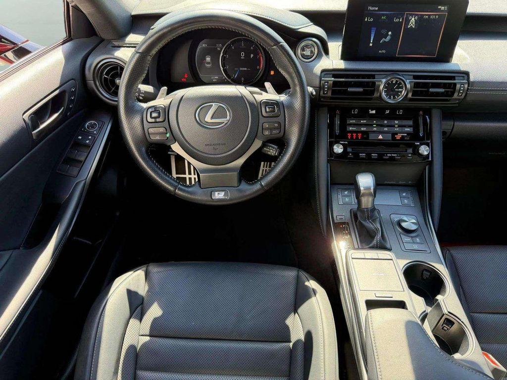 used 2023 Lexus IS 350 car, priced at $40,400