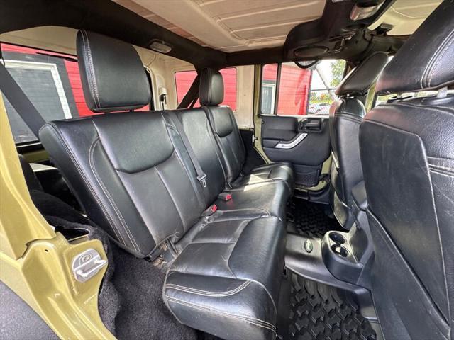 used 2013 Jeep Wrangler Unlimited car, priced at $13,995
