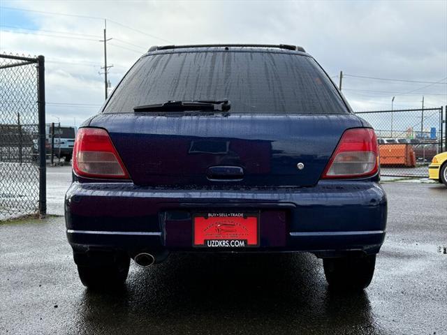 used 2002 Subaru Impreza car, priced at $4,995