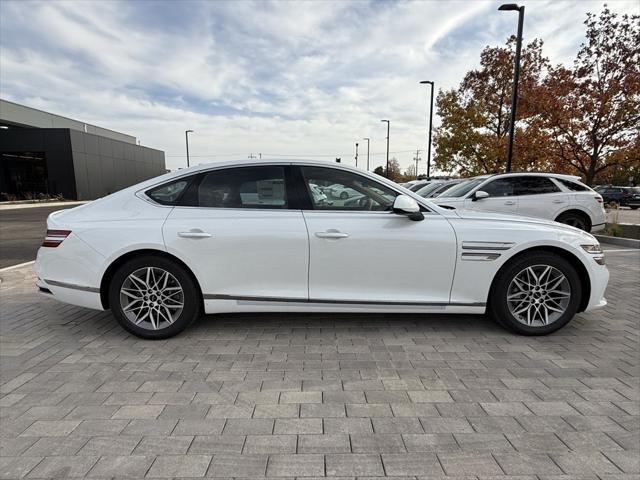 new 2025 Genesis G80 car, priced at $58,440