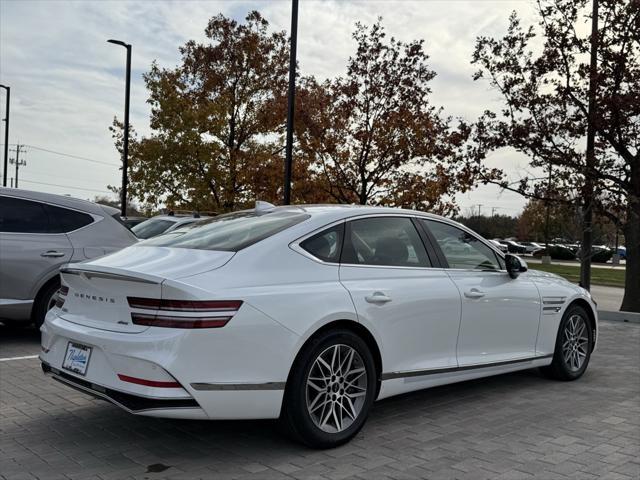 new 2025 Genesis G80 car, priced at $58,440