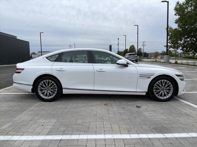 used 2021 Genesis G80 car, priced at $34,000