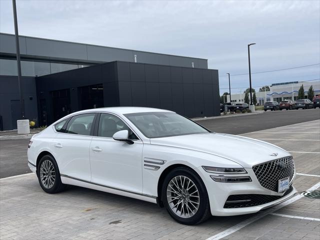 used 2021 Genesis G80 car, priced at $34,000