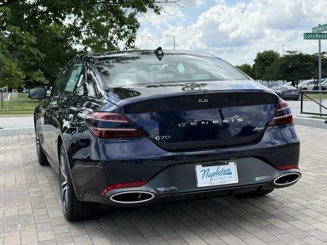new 2026 Genesis G70 car, priced at $52,305