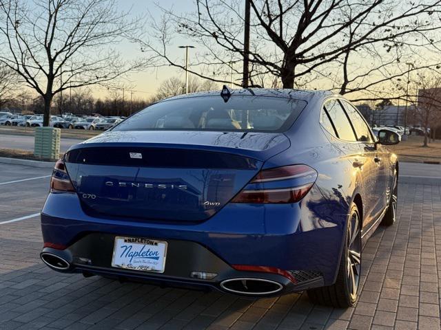 new 2025 Genesis G70 car, priced at $49,900