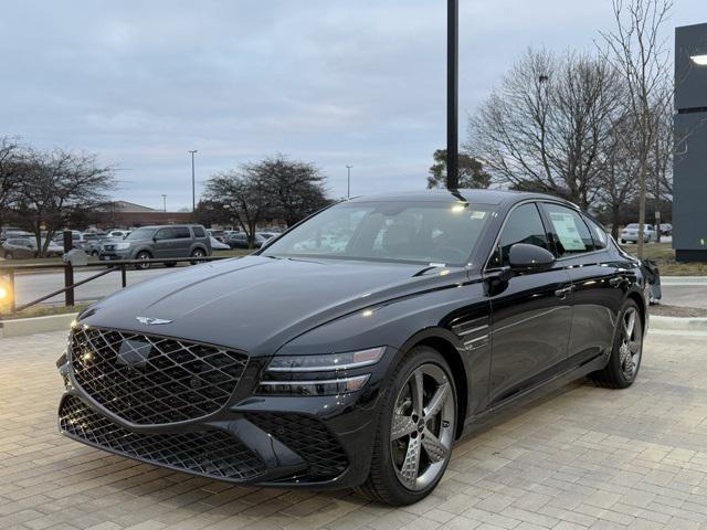 new 2025 Genesis G80 car, priced at $77,975