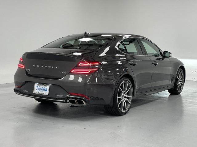 used 2023 Genesis G70 car, priced at $29,250
