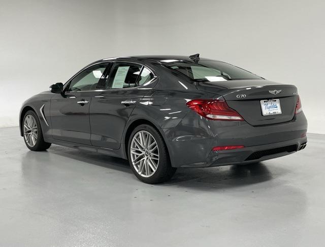 used 2021 Genesis G70 car, priced at $29,000