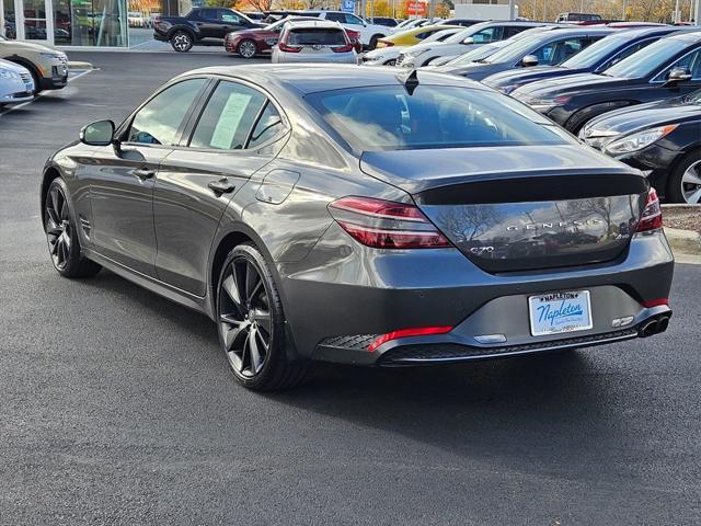 used 2023 Genesis G70 car, priced at $35,500