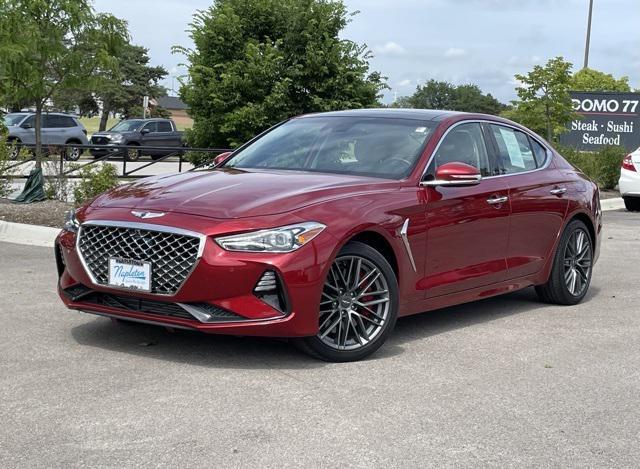 used 2019 Genesis G70 car, priced at $27,000