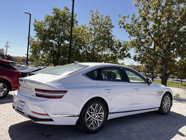 new 2025 Genesis G80 car, priced at $57,620