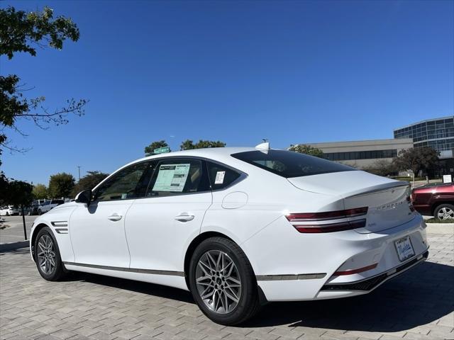 new 2025 Genesis G80 car, priced at $57,620