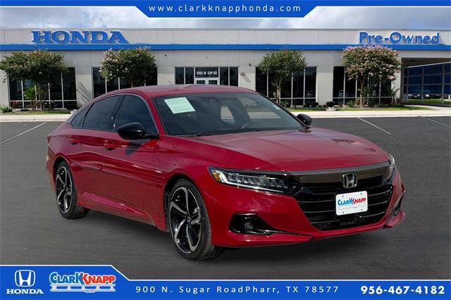 used 2022 Honda Accord car, priced at $25,489