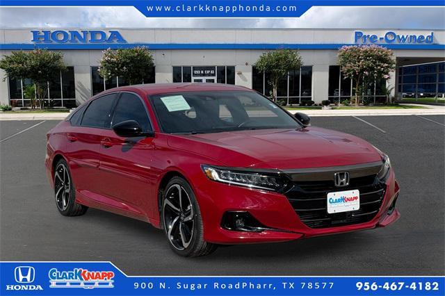 used 2022 Honda Accord car, priced at $25,489