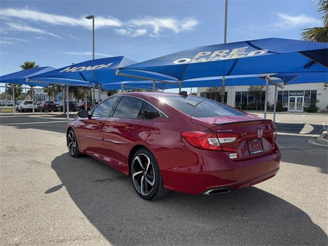 used 2022 Honda Accord car, priced at $25,489